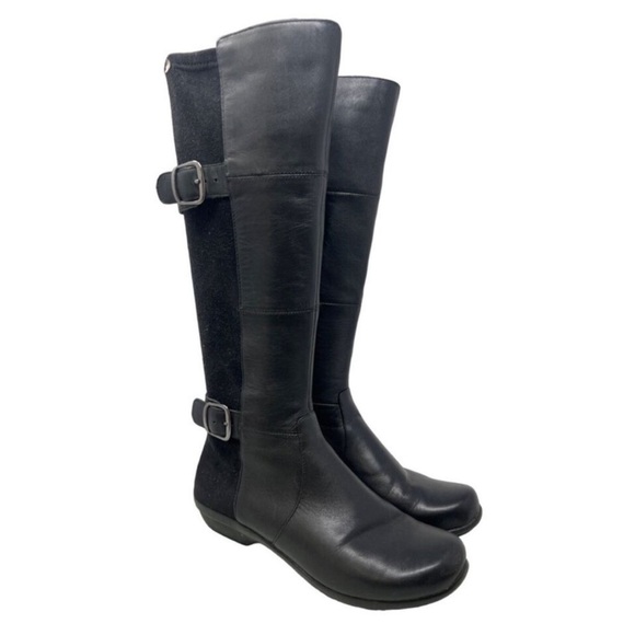 Dansko Odessa Knee High Leather Boots - Picture 1 of 11
